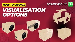 Speaker Box Lite - box design guide: Visualisation settings