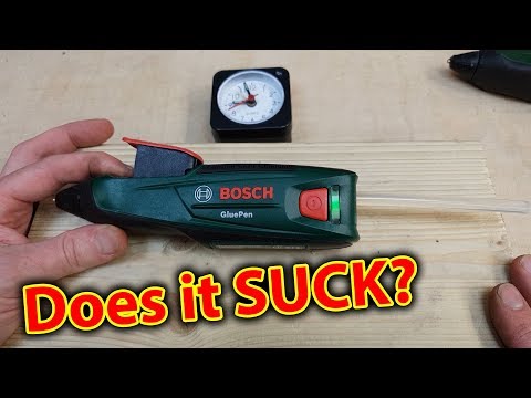 AvE Said it sucks, but does it really?...Bosch Hot Glue Gun Pen Review