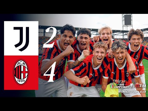 L'Under 17 rossonera vola in Finale Scudetto | Juventus 2-4 AC Milan | Highlights