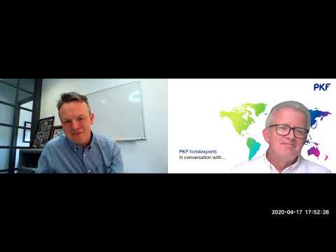 PKF hotelexperts in converstaion with Derek Hutchison, CUMMING Management Group