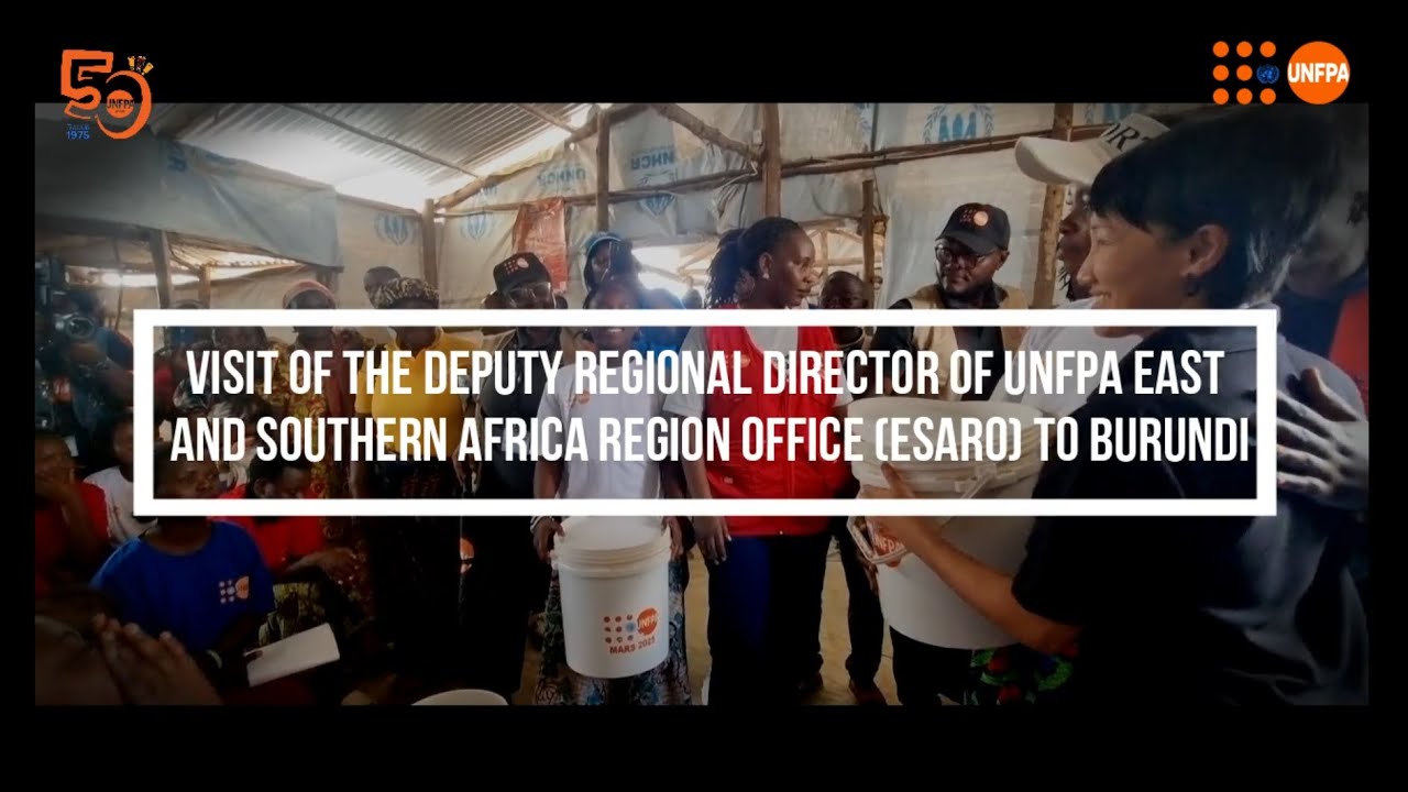 Investing in Burundi’s Youth and Women: A Message from UNFPA ESAR’s Deputy Regional Director