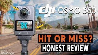 DJI Osmo 360 - 8K 360 CAMERA HONEST REVIEW...