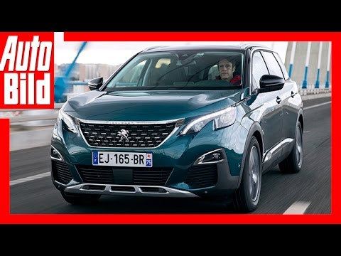 Peugeot 5008 (2017) - First drive in the large French SUV / Review / Test