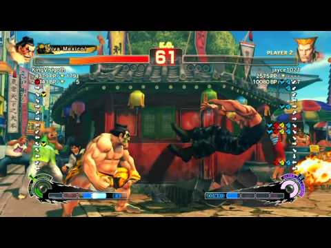 SSF4 AE 2012: KingVisigoth (Honda) vs jayce1021 (Guile)