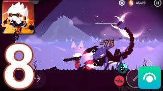 Star Knight - Gameplay Walkthrough Part 8 - 4.Snow Desert: Stages 6-12, Boss (iOS, Android)