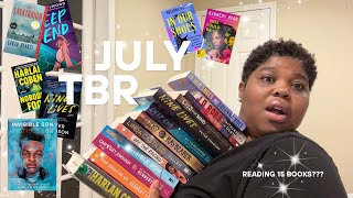 Will I Read Them All? | July TBR Challenge 📚💪 #readingupdate #books #bookreview #bookrecommendations