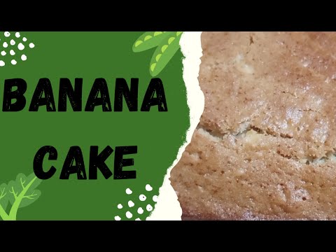 Banana cake /egg less for Christmas/how to tasty banana cake