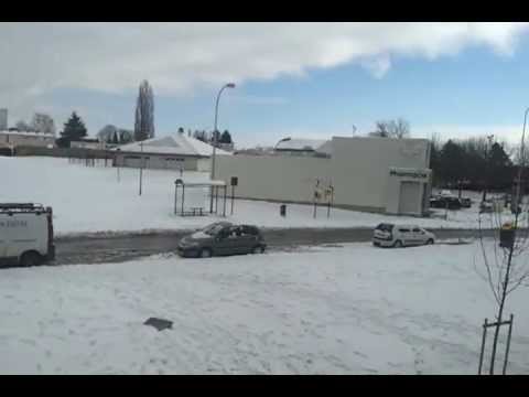 la neige en picardie 13/03/2013