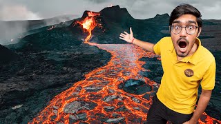 Visiting a Real Volcano | Halat Kharaab Ho Gayi😱