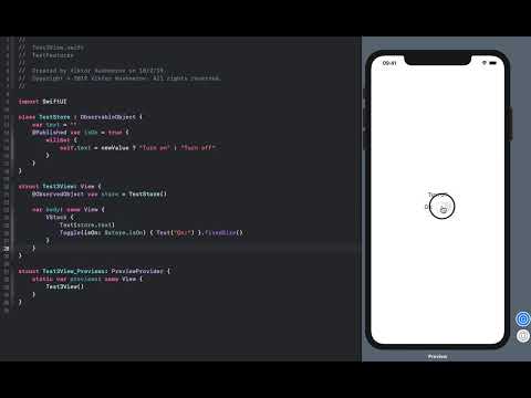 How to handle Toggle in SwiftUI