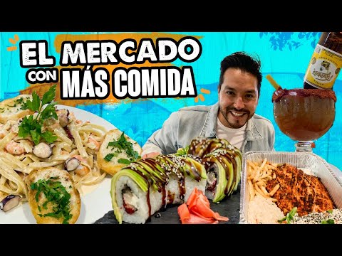 COMIMOS DEMASIADO en el Mercado de San Pedro de los Pinos