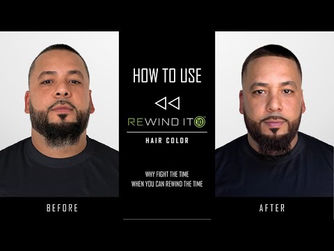 How To Use Rewind It 10 Men's Hair Color
