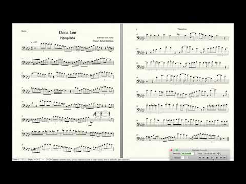 (Transcription) Michael Pipoquinha "Donna Lee" - Latvian Radio Big Band