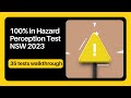 Pass Hazard Perception Test (HPT) | NSW Australia | Experience | License | Resources | 2024 | NSW