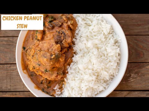 AFRICAN CHICKEN PEANUT STEW || Groundnut Soup