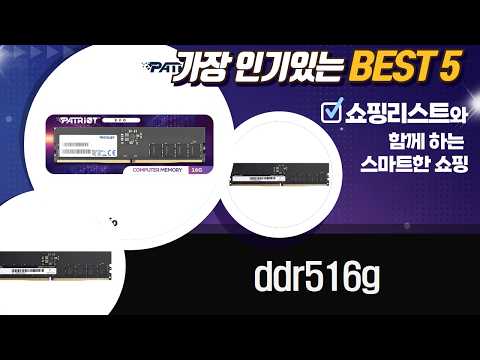 돌망태 DDR5 16GB 비교! SK vs 팀그룹 vs 패트리어트 (5600MHz)