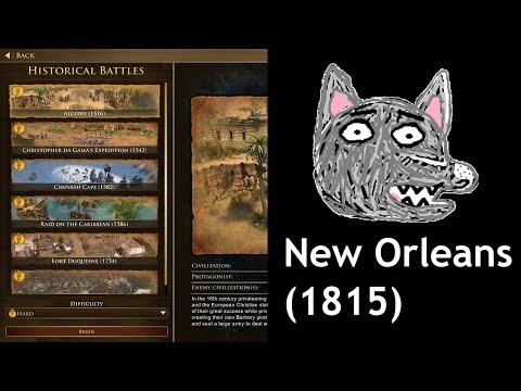 AoE3: DE | Historical Battles | New Orleans (1815)