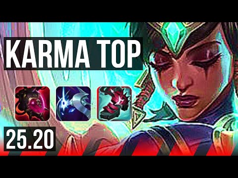 KARMA vs RIVEN (TOP) | EUW Master | 25.20