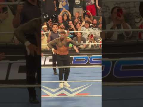 Jimmy Uso moves Jey Uso out the way to YEET!! #wwe #jeyuso #jimmyuso #yeet