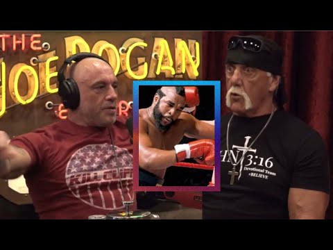 Joe Rogan - Hulk Hogan - Amazing stories on Mr T Beef with A-Team & Hilarious Mr T Impression