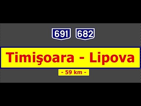 DJ 691 & DJ 682: Timişoara - Lipova (July 28, 2016)