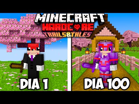 SOBREVIVÍ 100 Días en MINECRAFT HARDCORE pero en la 1.20 #1