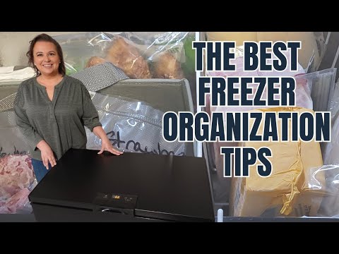 Organize My Freezer With Me | Chest Freezer Organization Tips