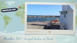 preview picture of video 'Marseillan Port - tranquil harbour on the Étang de Thau in France'