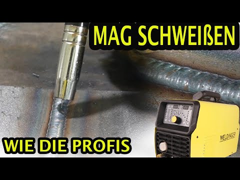 So solltest Du vorgehen -MAG Schweißen mit Profiergebnissen mit dem  MWE 202 von Weldinger