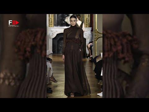 CHRISTOPHE JOSSE INTERVIEW Haute Couture Fall 2022 Paris - Fashion Channel