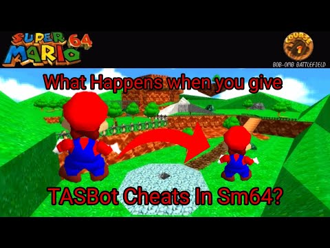 What Happens When You Give TASBot Cheats In Sm64?