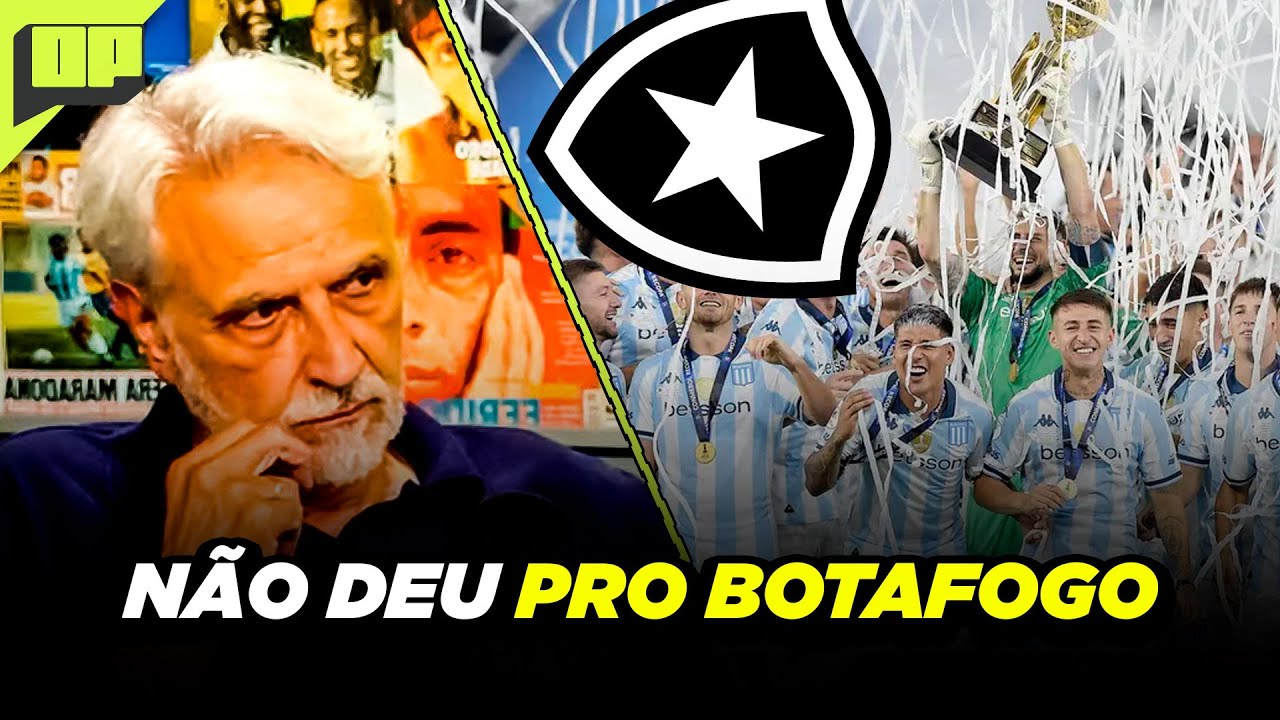 BOTAFOGO SOFRE NO SEGUNDO JOGO E PERDE A TAÇA PARA O RACING | Corte Opinião Placar