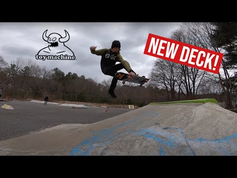 NEW SKATEBOARD DECK! (Toy Machine Know Pleasure 8.0)