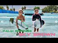 Jackson Dorian & Sky Brown surfing Palm Springs!
