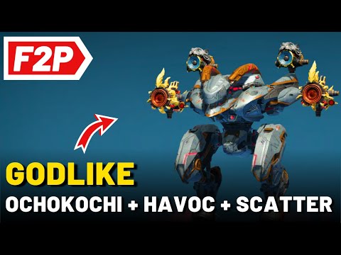 Ochokochi Havoc Scatter - War Robots Free to Play Gameplay (No Commentary) WR F2P