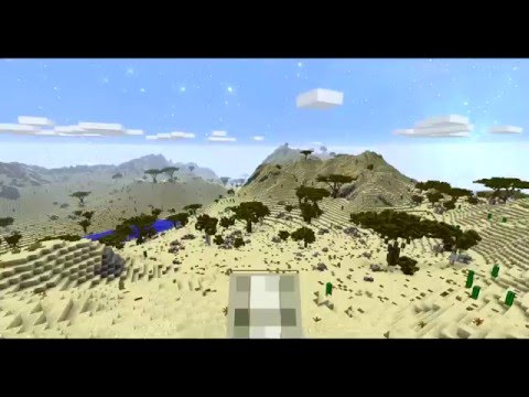 Minecraft Terrain Demo - Desert Hills