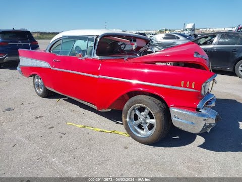 1957 Chevrolet, LS Swap, Parts Car, Up For Auction At IAA.