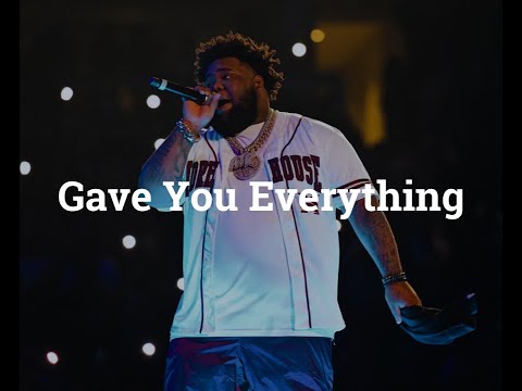(FREE) Rod Wave x Toosii Type Beat - "Gave You Everything"