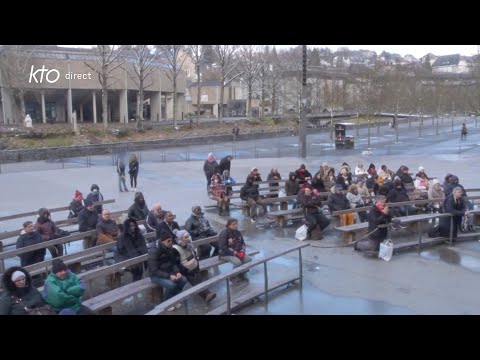 Chapelet du 27 février 2023 à Lourdes