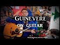 Lucy Kaplansky's Guinevere on Guitar (with my cat)