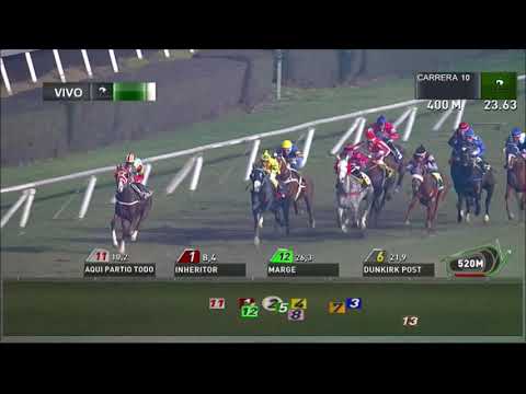 Carrera N° 10, Fecha reunión:12-07-2019 Club Hípico de Santiago