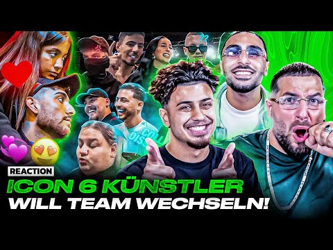 NOAH & LEZZART SPRACHLOS WEGEN COLLIN 🤯 LACHFLASH WEGEN GELBE KARTEN 😂 ICON 6 VLOG 13 Reaction