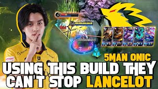 THEY CAN'T STOP MY LANCELOT WITH THIS BUILD | 5 MAN ONIC ESPORTS