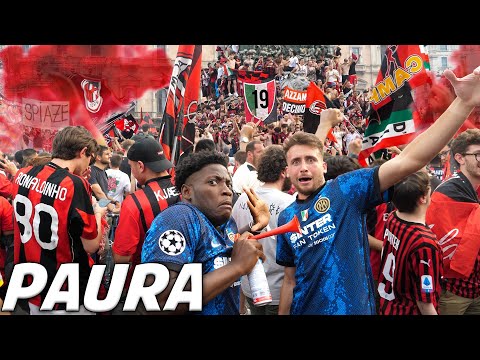 INTERISTI alla festa SCUDETTO del MILAN!! *CI PICCHIANO?*