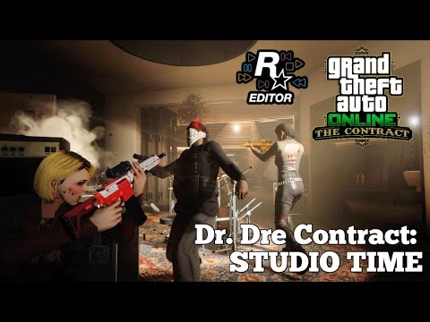 STUDIO TIME - Rockstar Editor - Dr Dre Contract - GTA Online Cinematic