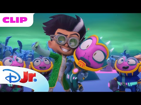 PJ Masks Power Heroes | Return To Planet Gloop Pt 1 | @disneyjr