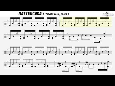 Battercada - Trinity Drums 2020 - Grade 8