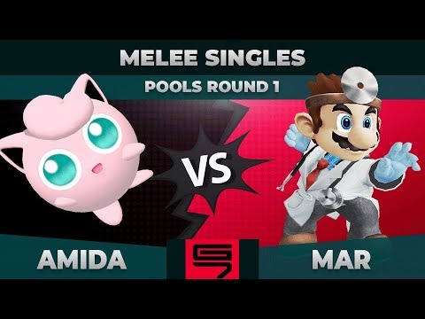 Amida vs mar - Melee Singles: Pools R1 Winners Semifinals - Genesis 7 | Puff vs Dr. Mario