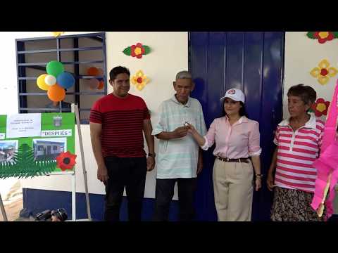 Entregan nueva vivienda a familia afectada por voraz incendio en Managua