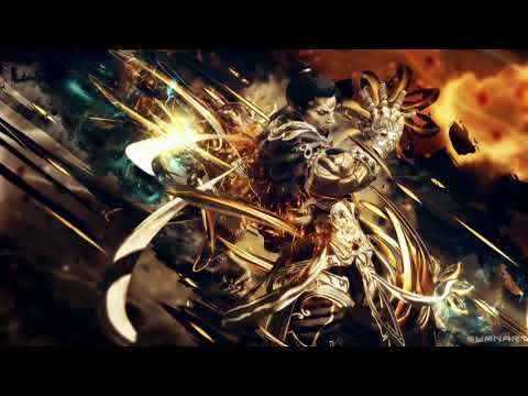 Yasha's theme from Asura's Wrath but only the first part